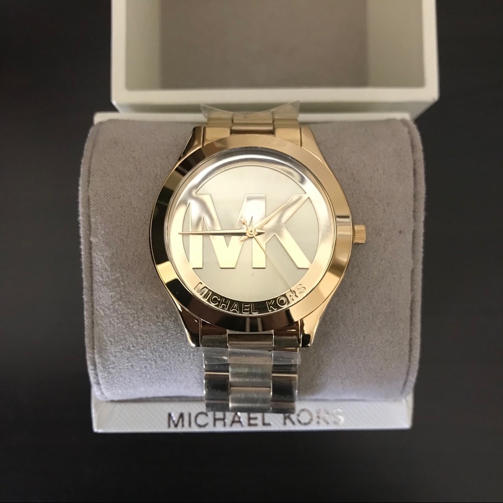 Gold Michael Kors watch